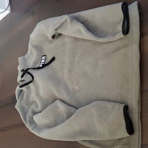 Over side olive green victorias secret pink hoodie